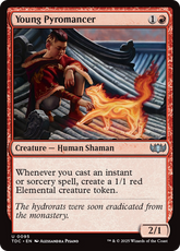Piromante Jovem / Young Pyromancer - Magic: The Gathering - MoxLand